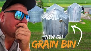 Building My Next BIG INVESTMENT - A GSI GRAIN BIN - How will it pay?