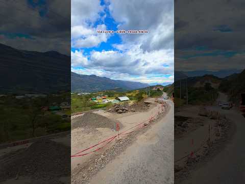 Vía Cuenca- Girón - Pasaje: este es el panorama que se observa en el kilómetro 50