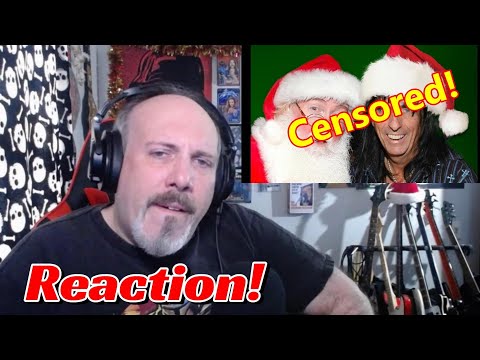 Reaction! Alice Cooper - Santa Claws is Coming to Town! What Am I Watching that you won't see?