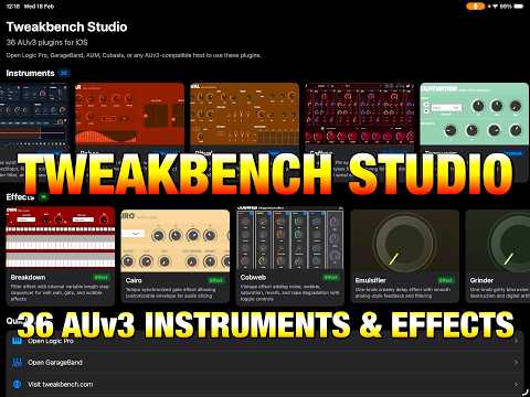 Free Download Tweakbench Plugins Bundle VST3 v2026.01 WiN