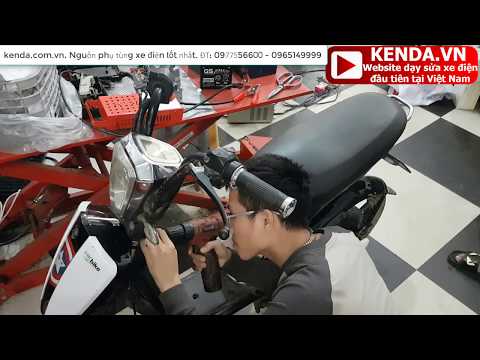 Hướng dẫn sửa xe điện CAP A Hkbike nặng bánh, nhưng lại Khét Lẹt theo trình tự, bài bản