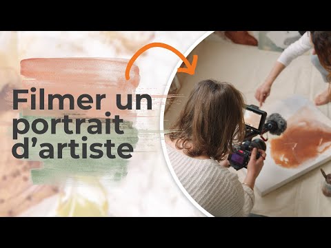 Comment FILMER un PORTRAIT D'ARTISTE | Les coulisses (making of)