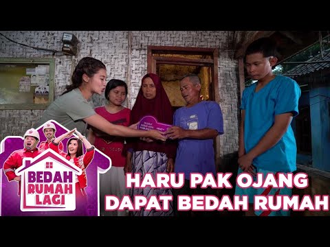 Haru Keluarga Pak Ojang Saat Mendapat Kunci Bedah - Bedah Rumah Lagi