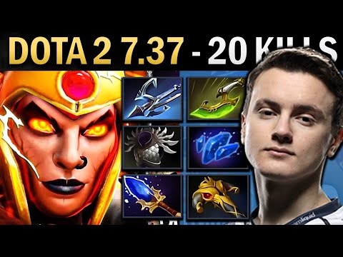 Legion Commander Gameplay Miracle with 20 Kills and Harpoon - Dota 7.38