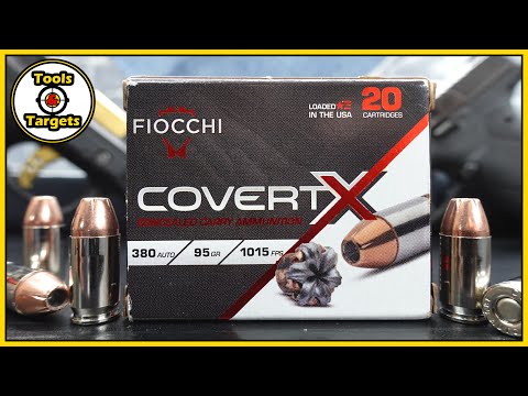 That Ain't SHORT!...NEW Fiocchi Covert X .380 ACP Self-Defense AMMO Ballistic Gel Test \u0026 Review!