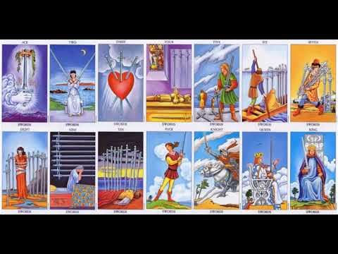 Aprendendo Tarot: Arcanos menores do Naipe de Espadas