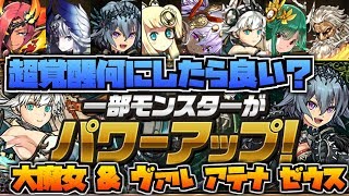 【みんな何にした？】大魔女&ヴァル アテナ ゼウスの超覚醒のすゝめ【パズドラ】