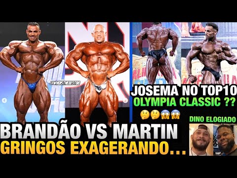 GRINGOS DIZEM QUE BRANDÃO PERDE PARA O MARTIN - JOSEMA ENCANTANDO O MUNDO E MAIS