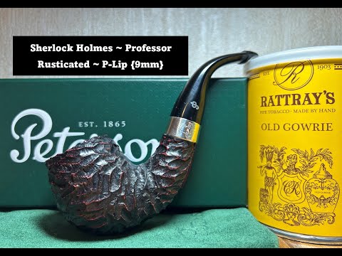 Peterson Sherlock Holmes Rusticated Professor P-Lip | my first P-Lip & 9mm Peterson + 2 week update