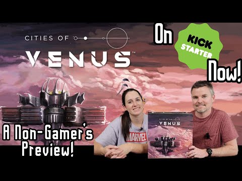 Preview of Cities of Venus - On Kickstarter Now!