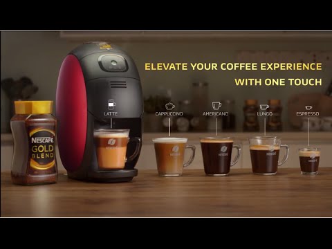 Introducing NESCAFÉ Gold Blend Barista Machine