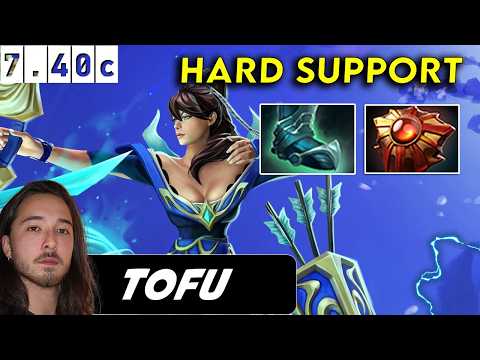 Tofu Mirana Hard Support - Dota 2 Patch 7.40c Pro Player Full Gameplay