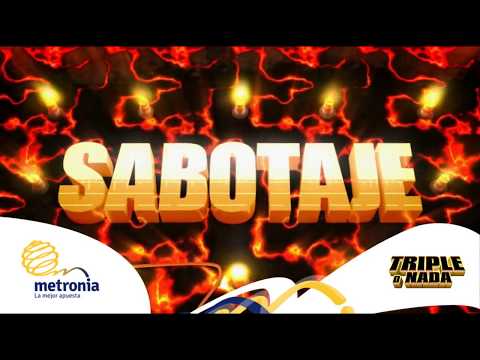 "Triple o Nada" Ganar Juego Video Bingo Premio SABOTAJE