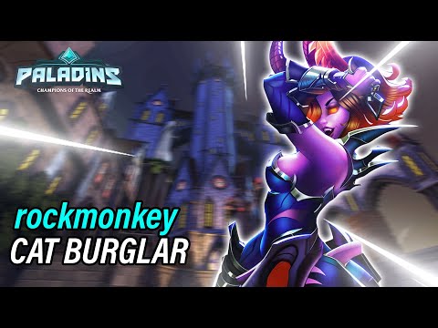 rockmonkey Maeve Pro Competitive l GRANDMASTER l CAT BURGLAR l PALADINS GAMEPLAY