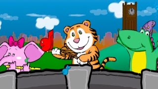 London Bridge Is Falling Down Song Sing Along | Nursery Rhymes Kids Songs | From Baby Genius