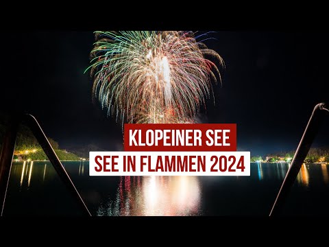 See in Flammen 2024 – Das große Feuerwerk am Klopeiner See | VK24