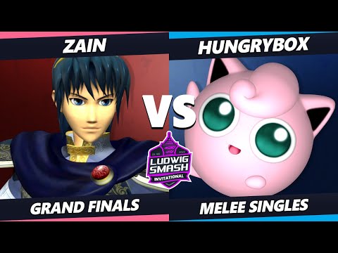 Ludwig Invitational GRAND FINALS - Hungrybox (Jigglypuff) Vs. Zain (Marth) SSBM Melee Tournament