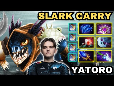 🔥 YATORO Slark HARD CARRY Highlights 🔥 Hunting Like A Shark Master Tier 🔥 - Dota 2
