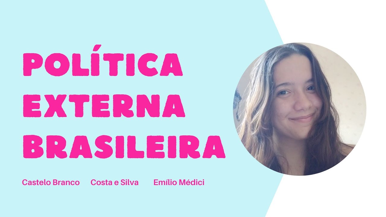 Política Externa Brasileira: pontos importantes da Ditadura pt 1