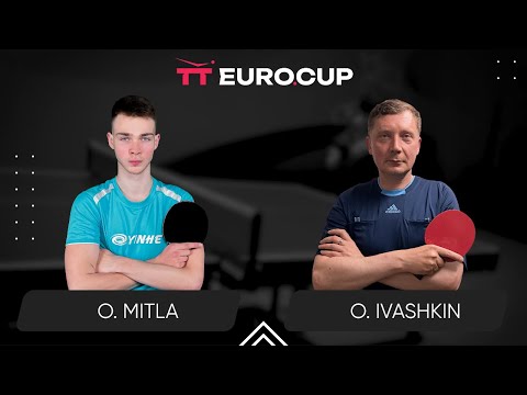 18:00 Oleksii Mitla  - Oleksandr Ivashkin 25.02.2024 TT Euro.Cup Ukraine MASTER . TABLE 4