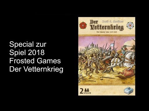 Spielvorstellung: Frosted Games, Der Vetternkrieg - Die Brettspieltester Special zur Spiel 2018