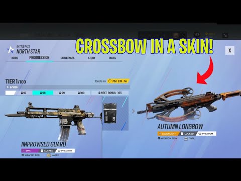 NEW North Star Battle Pass 100 Tiers, 3 New Attachment Skins, New Seasonal Skins (Rainbow Six Siege)