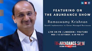 Execution without Accountability to one’s vision is a journey without destination - Ramas Krishnan