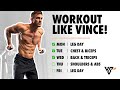 Vince Sant's Weekly Workout Journal - V Shred+
