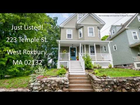 223 Temple Street, West Roxbury, MA 02132
