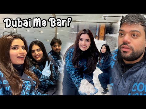 Dubai Me Barf 😍 | | Snowfall Ho Gai 😱 | Ducky Bhai VS Sistrology Snow Ball Fight 🤣
