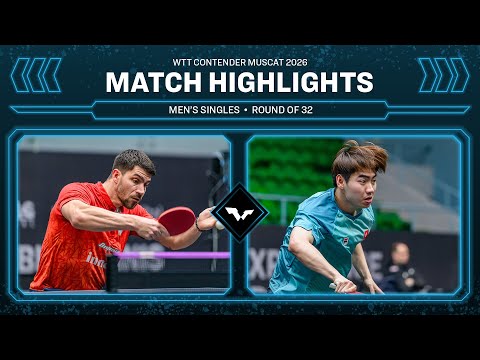 Patrick Franziska vs Yiu Kwan To | MS R32 | WTT Contender Muscat 2026