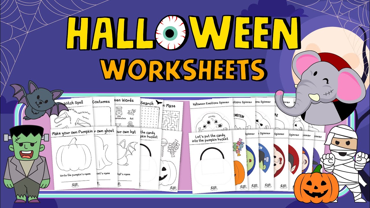 Halloween Worksheet / Project