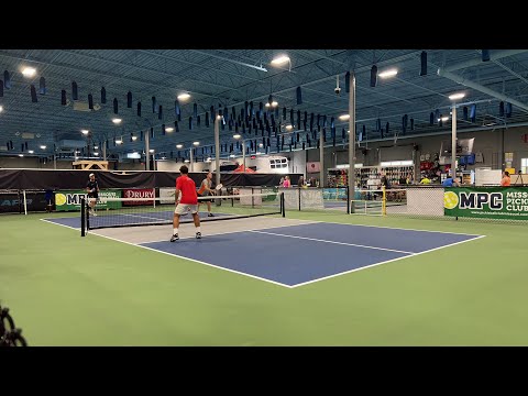 St. Louis Open Mens Pro Doubles. JW Johnson/Dekel Bar vs Altaf Merchant/Dylan Frazier