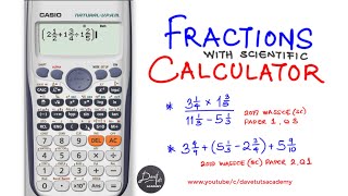 How to Solve Fractions with the Scientific Calculator FX-991ES