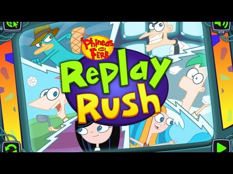 Phineas And Ferb: Replay Rush (High-Score Gameplay) Video