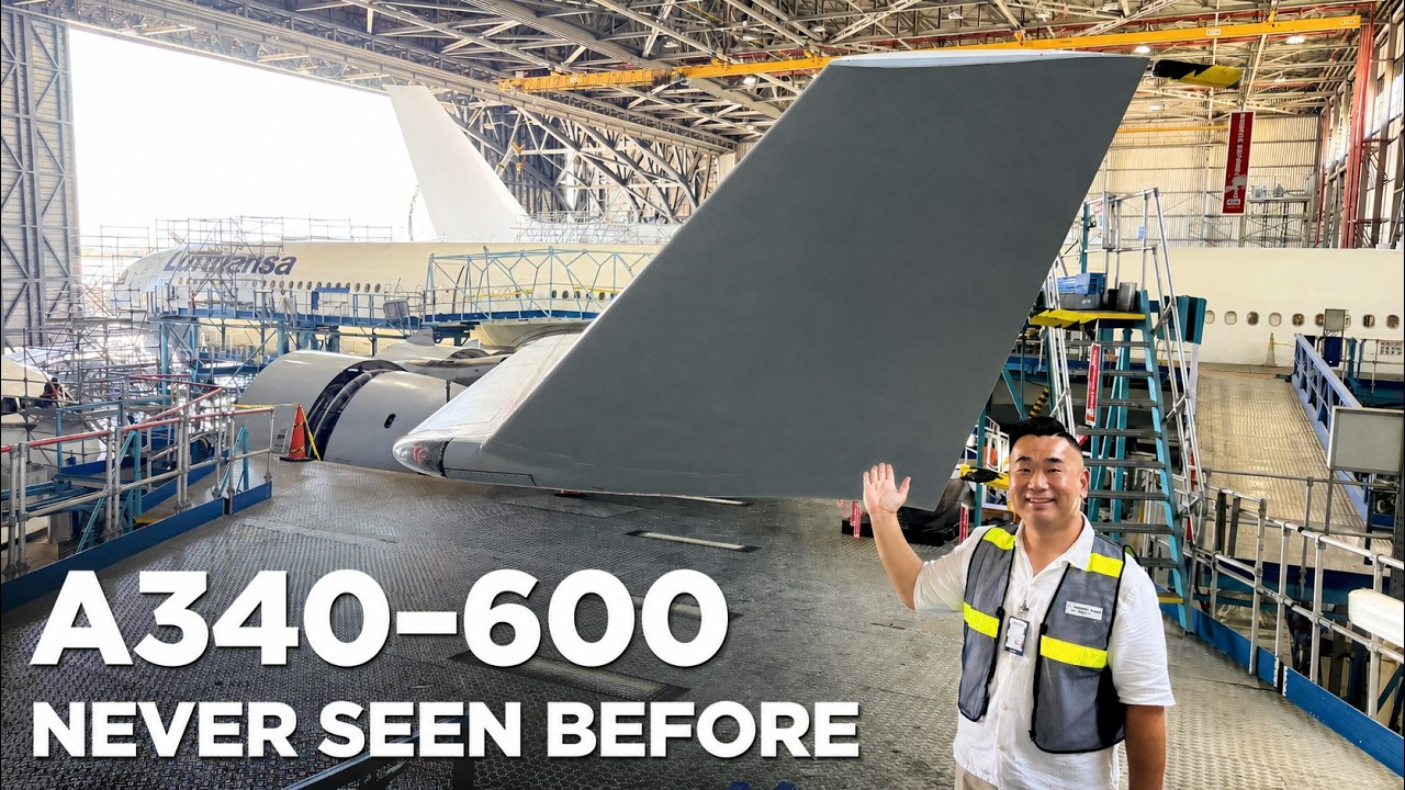 Inside Lufthansa Technik: The Last A340-600 Heavy Maintenance Check