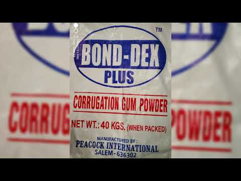 Yellow dextrine - cold water binder starch, bag, 50 kg