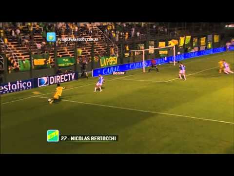 Gol Bertocchi. Defensa y Justicia2 - Rafaela 0. Fecha 16. FPT