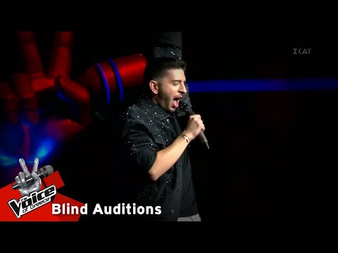 Ανδρέας Μηλιώτης "Purple Rain" | Blind Auditions | The Voice of Greece | S08