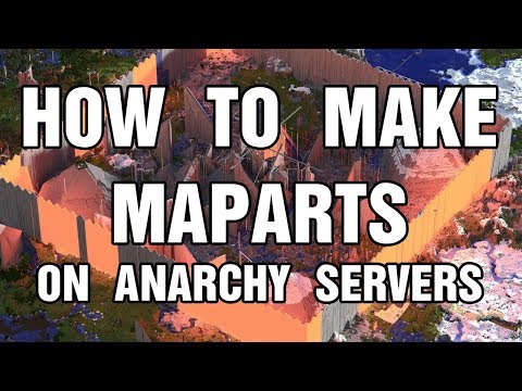 HOW TO MAPART on anarchy servers - Minecraft - oldfag.org, 2b2t, etc..