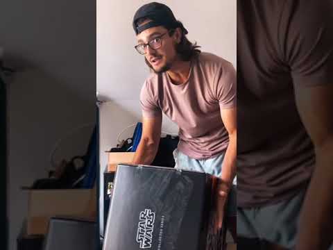 Bought My Boy Friend His Dream LEGO TOY Christmas Gift LEGO 752Star Wars Millennium Falcon Spaceship