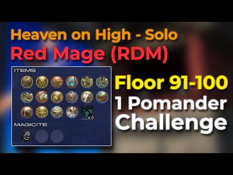 "1 Pomander Challenge" - HoH Solo RDM - F91-100 (4/21/24 | 6.58)