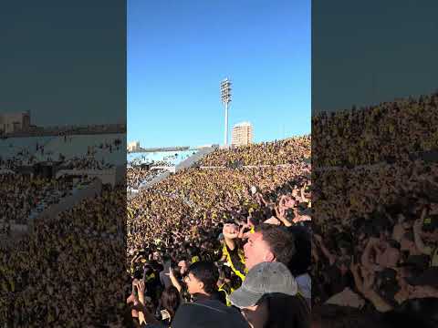 "Hinchada de Peñarol vs torque" Barra: Barra Amsterdam &bull; Club: Peñarol