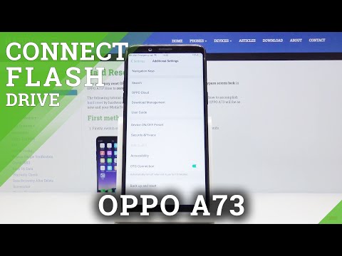 How to Enable OTG Connection on OPPO A73