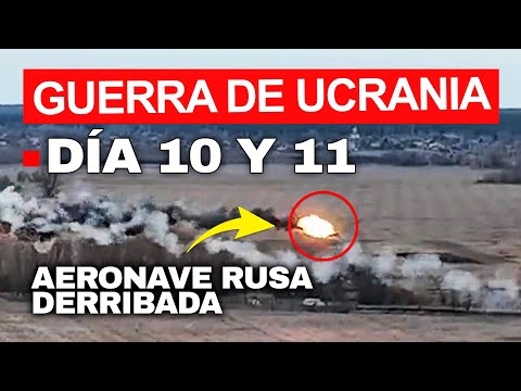 🔴RESUMEN del DÍA 10 y 11 de la guerra UCRANIA-RUSIA | Ucrania derriba más aeronaves rusas