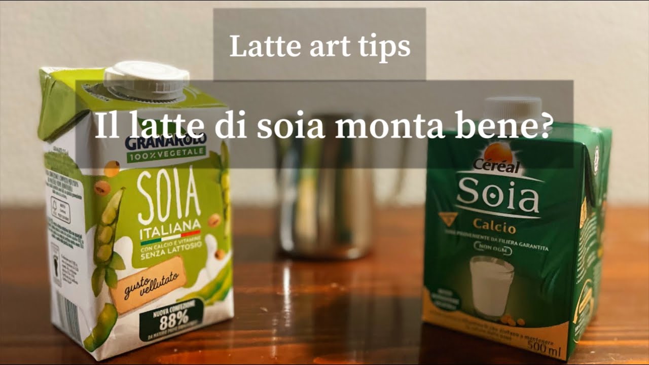 Soya cappuccino #shorts il latte di Soia monta