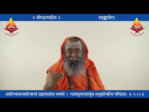 0029 Srimadh Bhagavad Gita 2nd Chapter - Shlokam 11 continuation