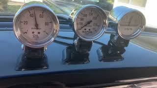 454-Powered 1956 Chevrolet Sedan Delivery Gasser Four-Speed Functioning Gauges and Start Up