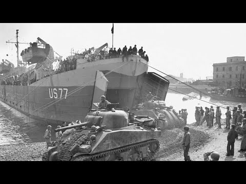 22 GENNAIO 1944 - GLI ALLEATI SBARCANO AD ANZIO