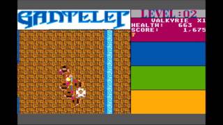 Gantelet II (Valkyrie gameplay) for the TRS-80 CoCo